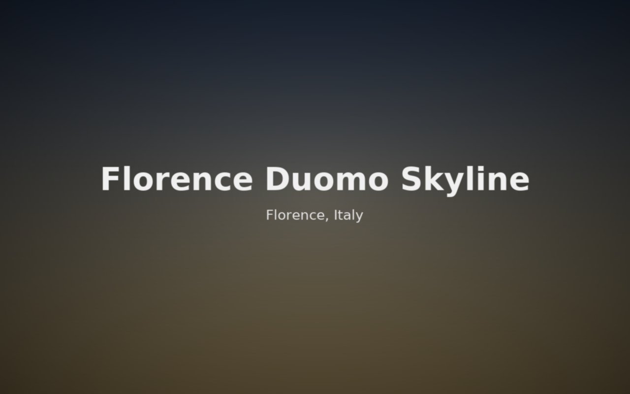 View of the Duomo and terracotta rooftops